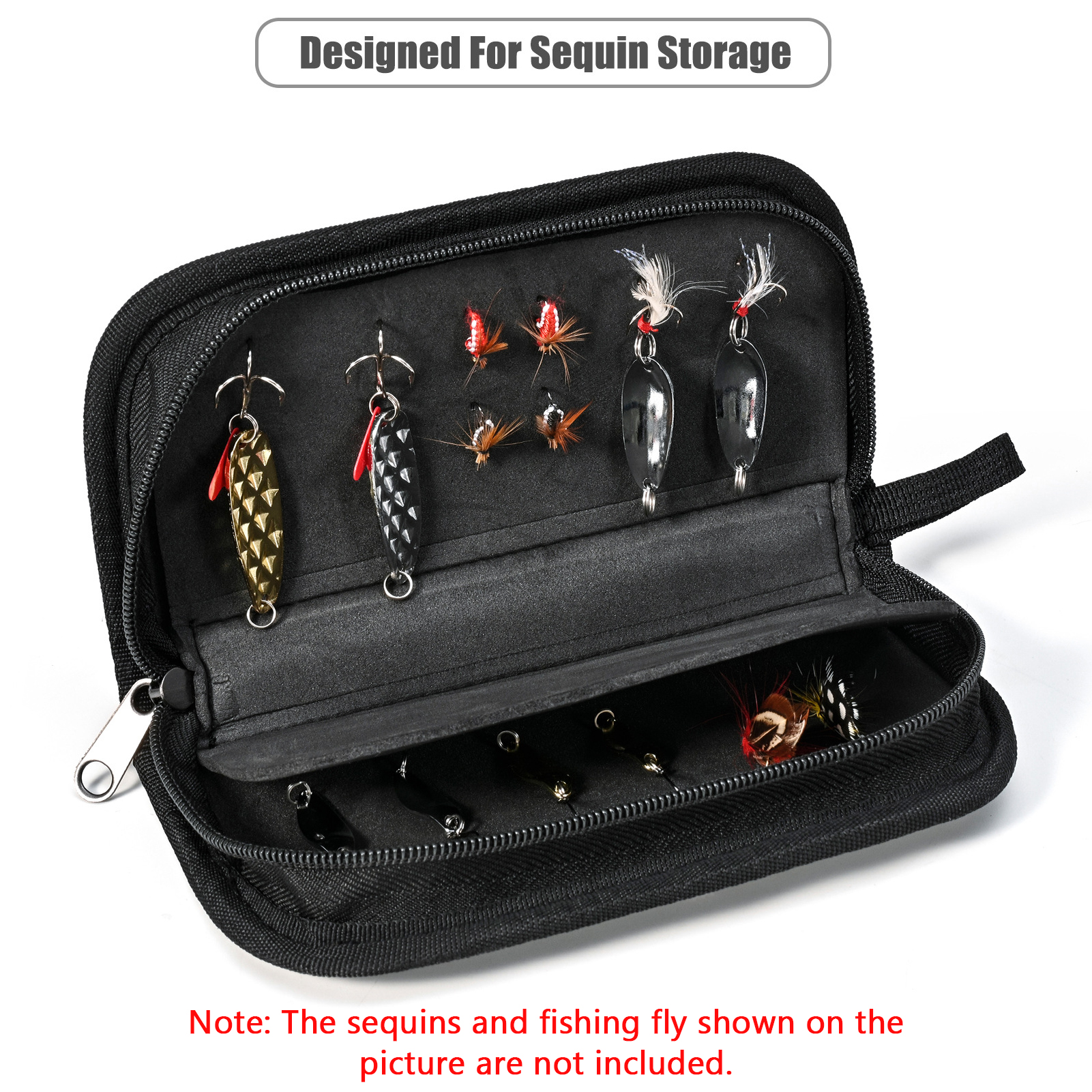 EVA Fishing Sequins Storage Ba - Fishing Lure Spoon review and price