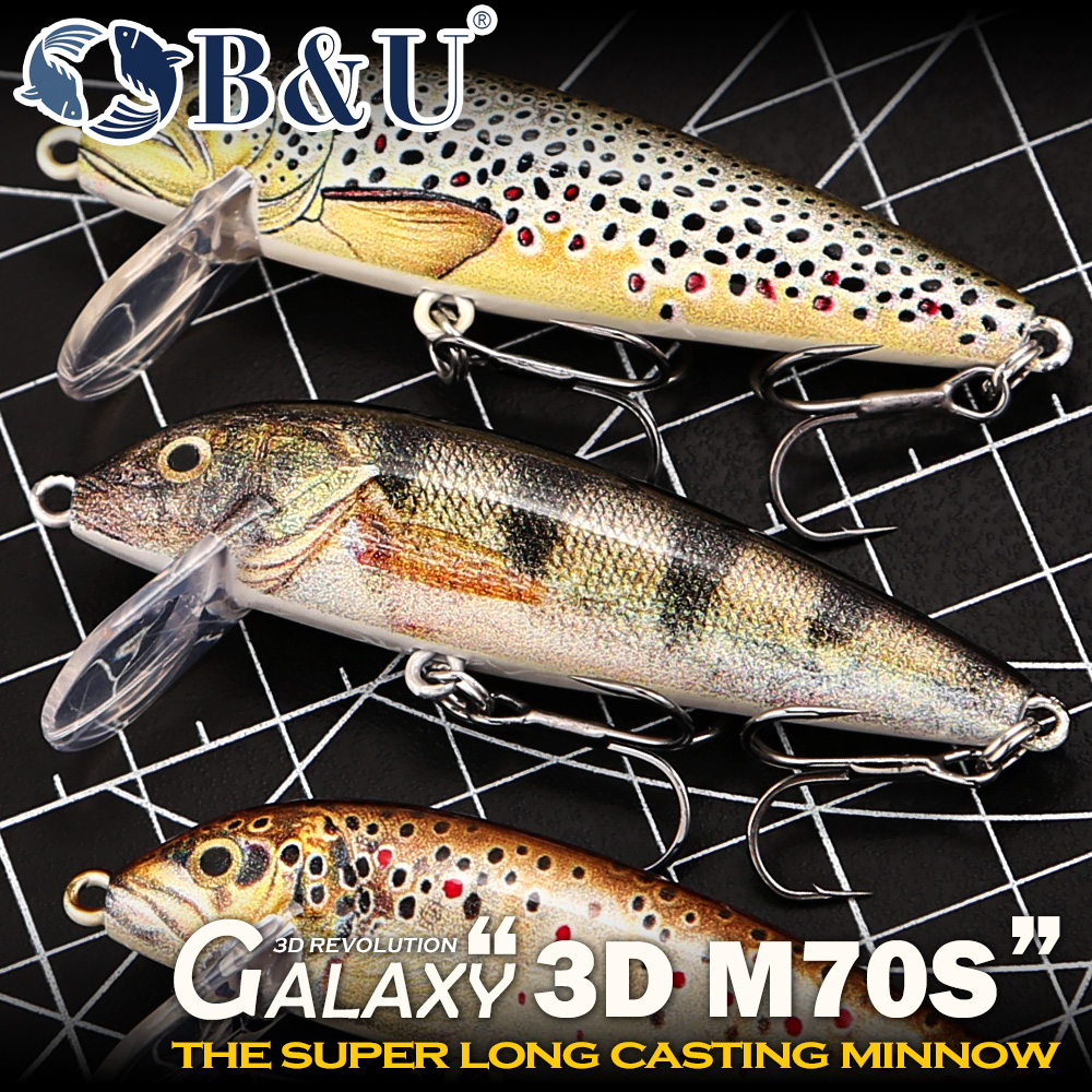 B&U Fishing Lures Sinking Minn - Fishing Lure Swimbait review and price