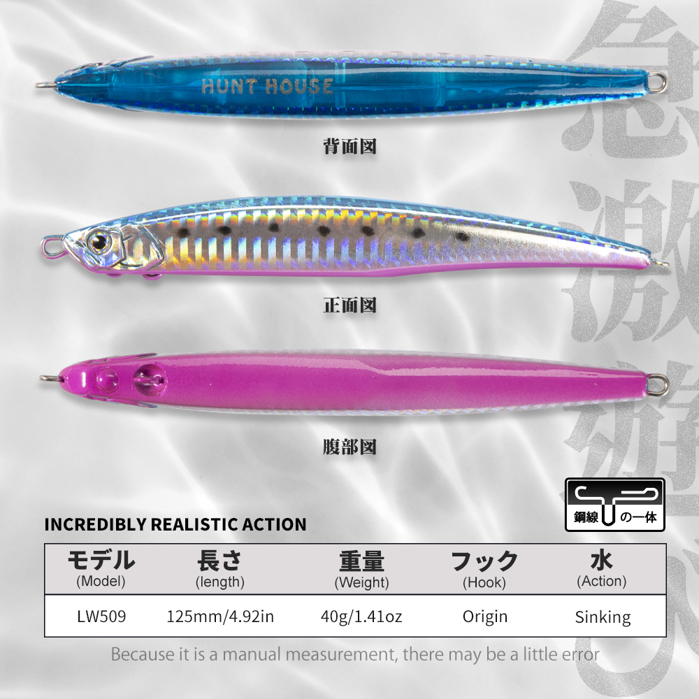 Hunthouse fishing Press heavy  - Fishing Lure Jerkbait review and price