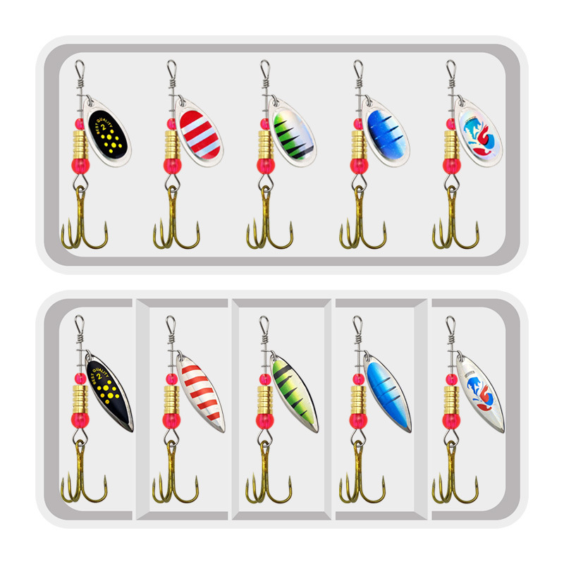Fishing Lure Spinner Rotation  - Fishing Lure Spoon review and price