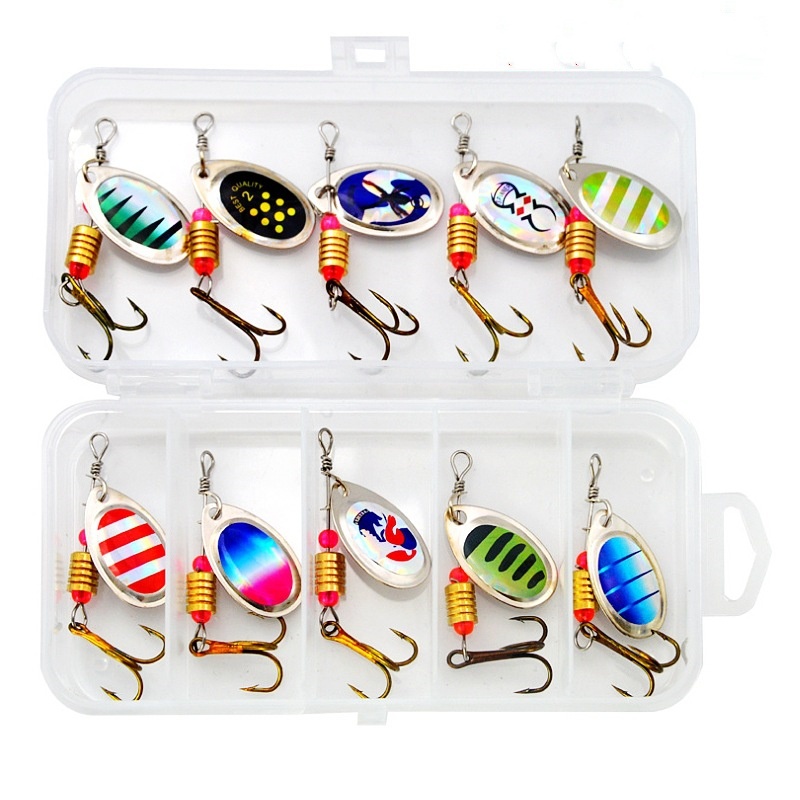 Fishing Lure Spinner Rotation  - Fishing Lure Spoon review and price