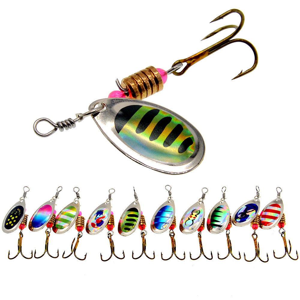 Fishing Lure Spinner Rotation  - Fishing Lure Spoon review and price