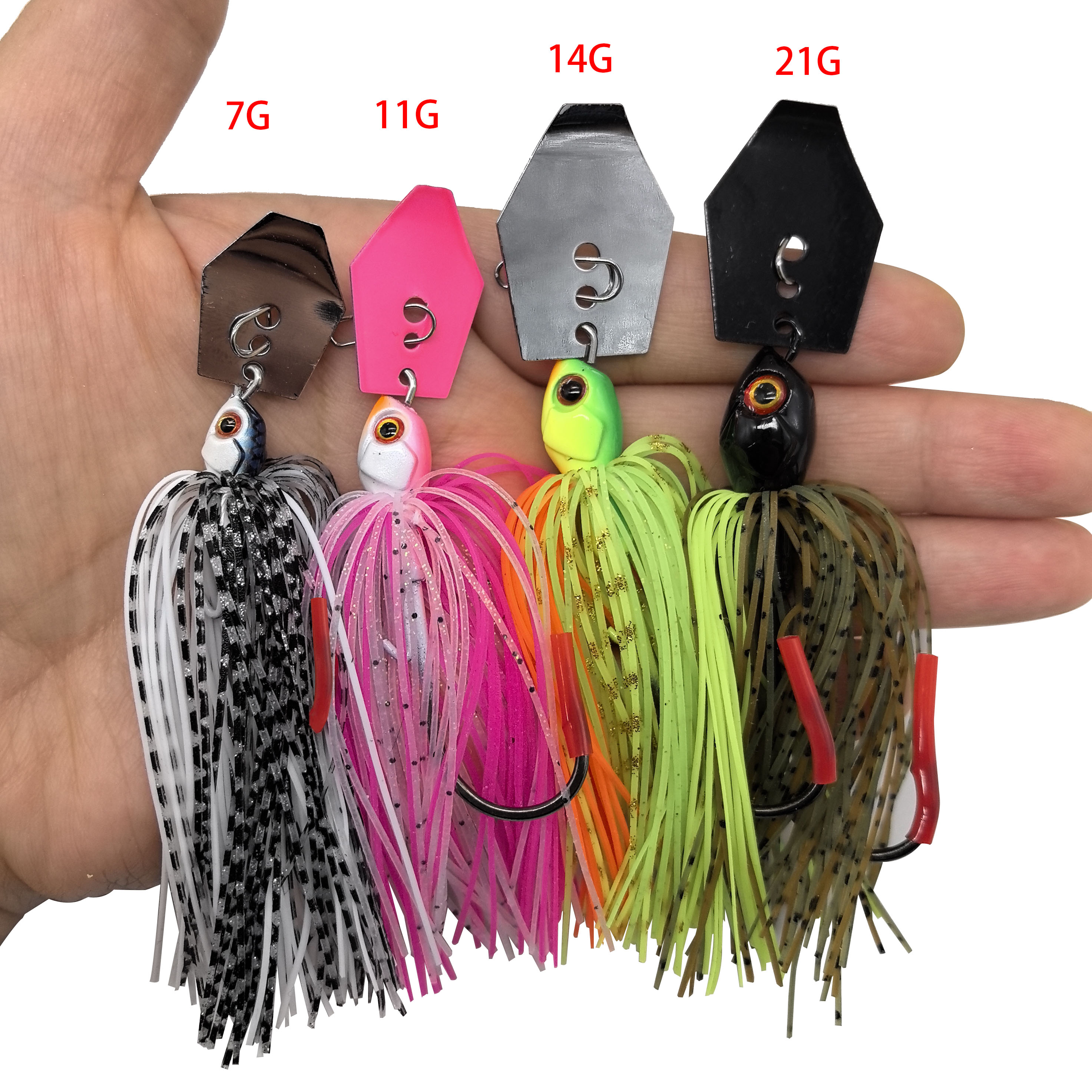 Mycena 7G/9G/11G/14G/21G fishi - Fishing Lure Buzzbait review and price