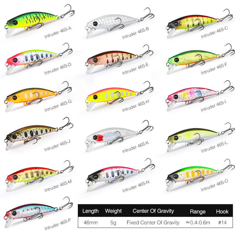 TSURINOUA 46S 46mm 5g Bait Fin - Fishing Lure Jerkbait review and price