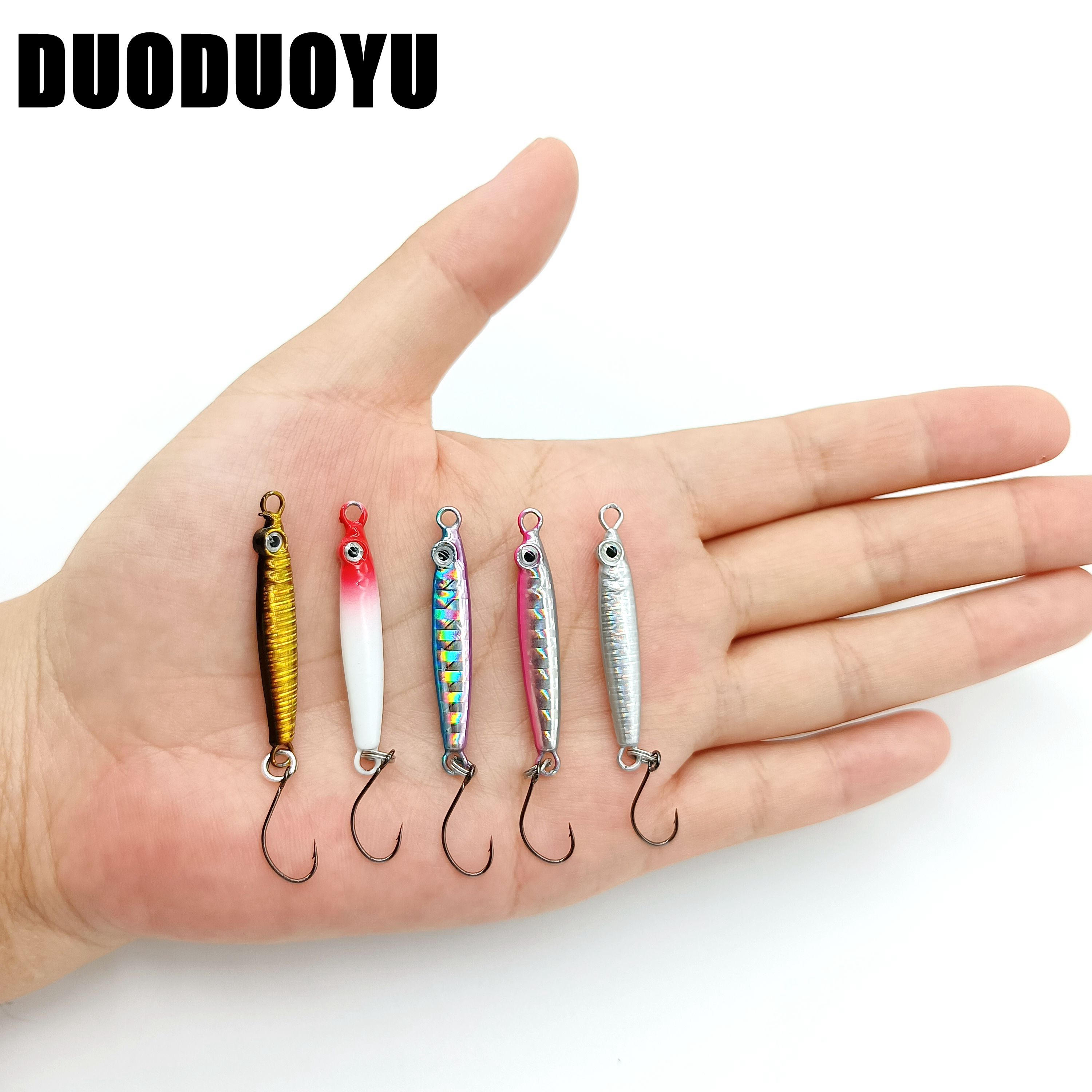 DUODUOYU 5PCS Mini  Metal Jig  - Fishing Lure Soft Plastic review and price