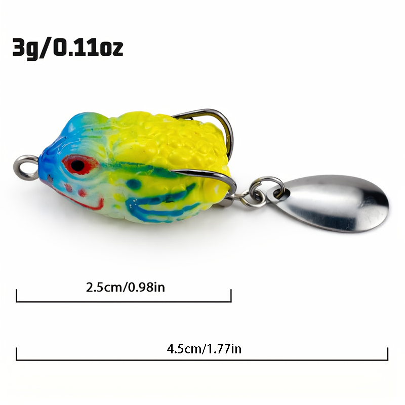 8pcs Topwater Frog Fishing Lur - Fishing Lure Blade Bait review and price