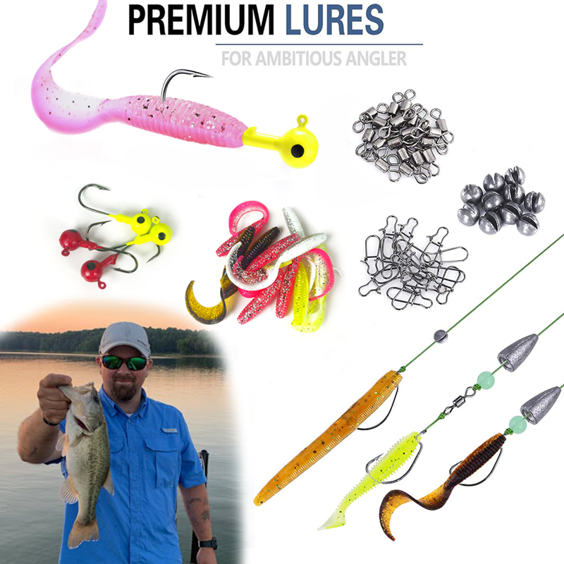 New 120PCS Fishing Lure Set So - Fishing Lure Spoon review and price