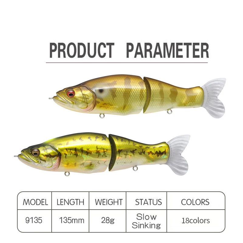 Swimbait Fishing Lure 135mm 31 - Fishing Lure Buzzbait review and price