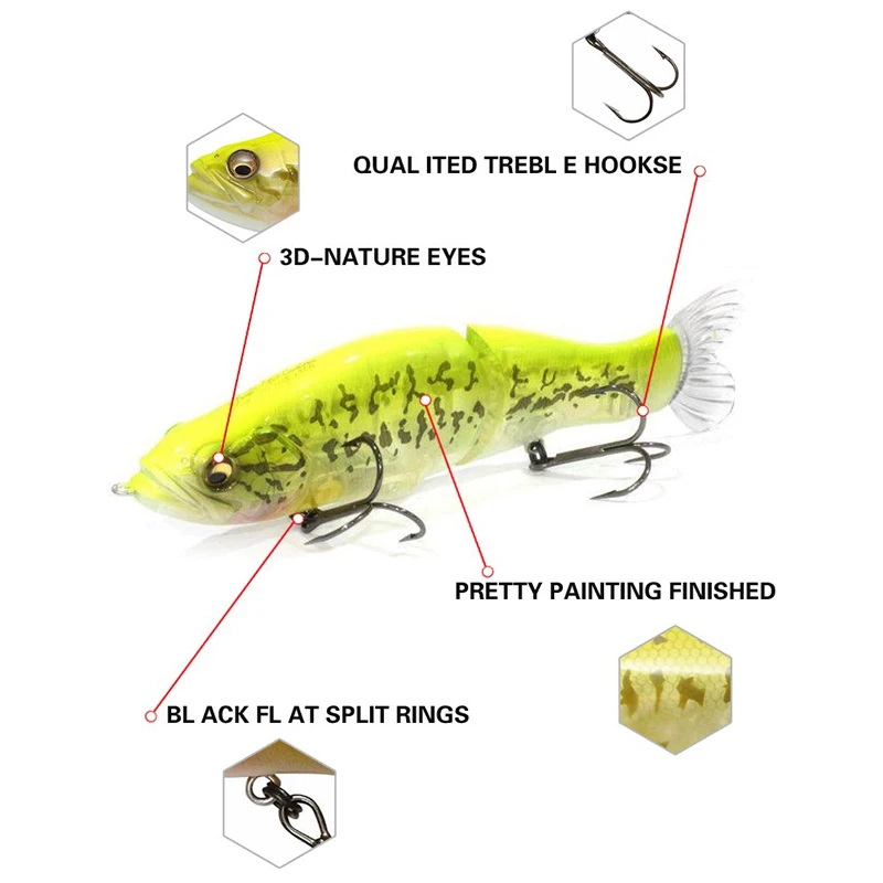 Swimbait Fishing Lure 135mm 31 - Fishing Lure Buzzbait review and price