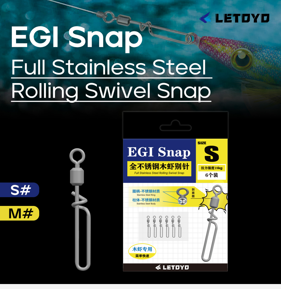 LETOYOFull Stainless Steel Rol - Fishing Lure Jig review and price