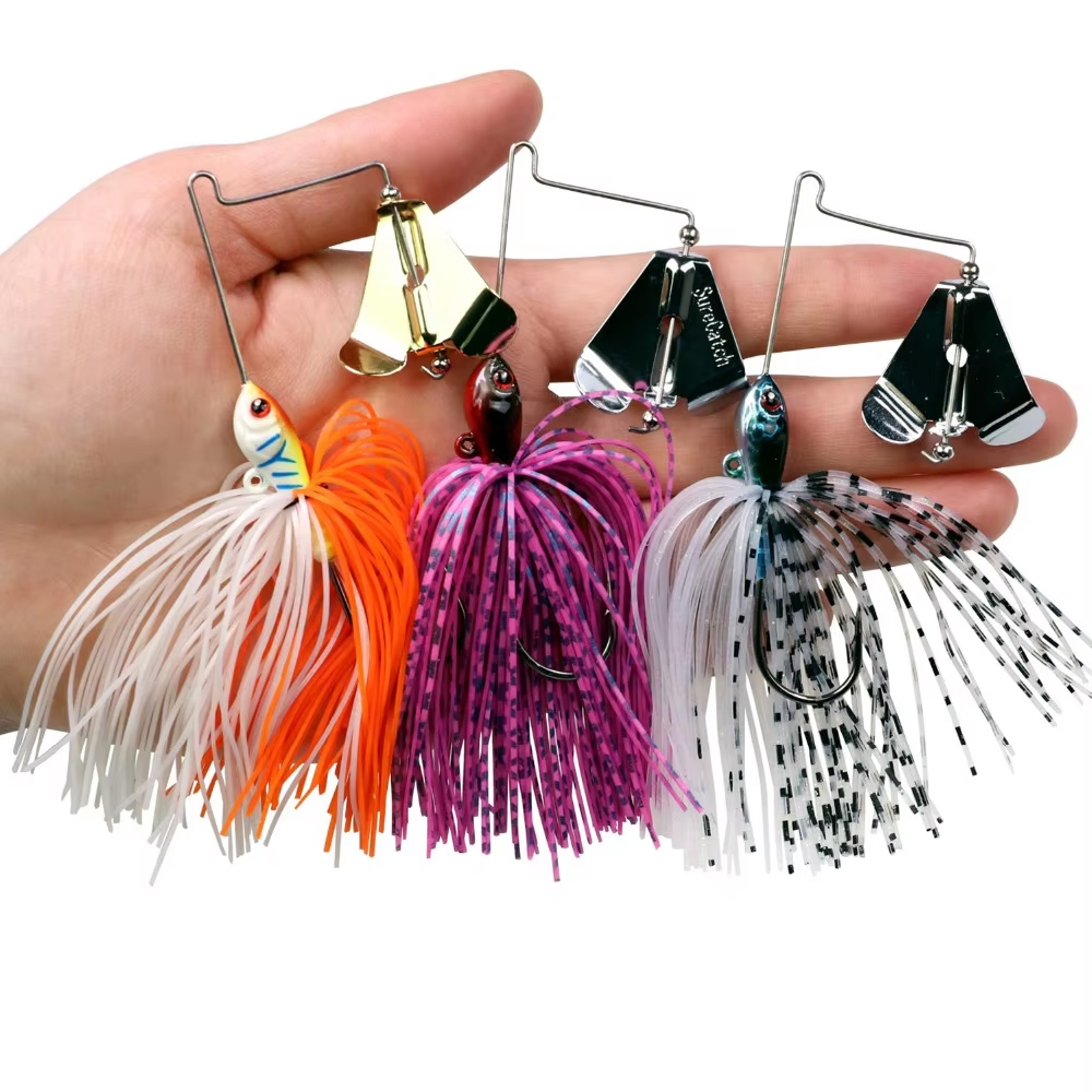 1pcs 12.8g Spinnerbait Fishing - Fishing Lure Blade Bait review and price