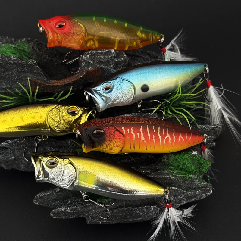 Popper Lure Topwater Bait 80mm - Fishing Lure Popper review and price