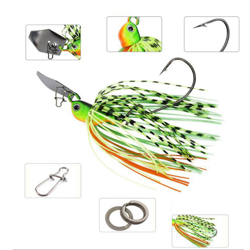 Chatter Bait 7g 9g 11g 14g 21g - Fishing Lure Buzzbait review and price