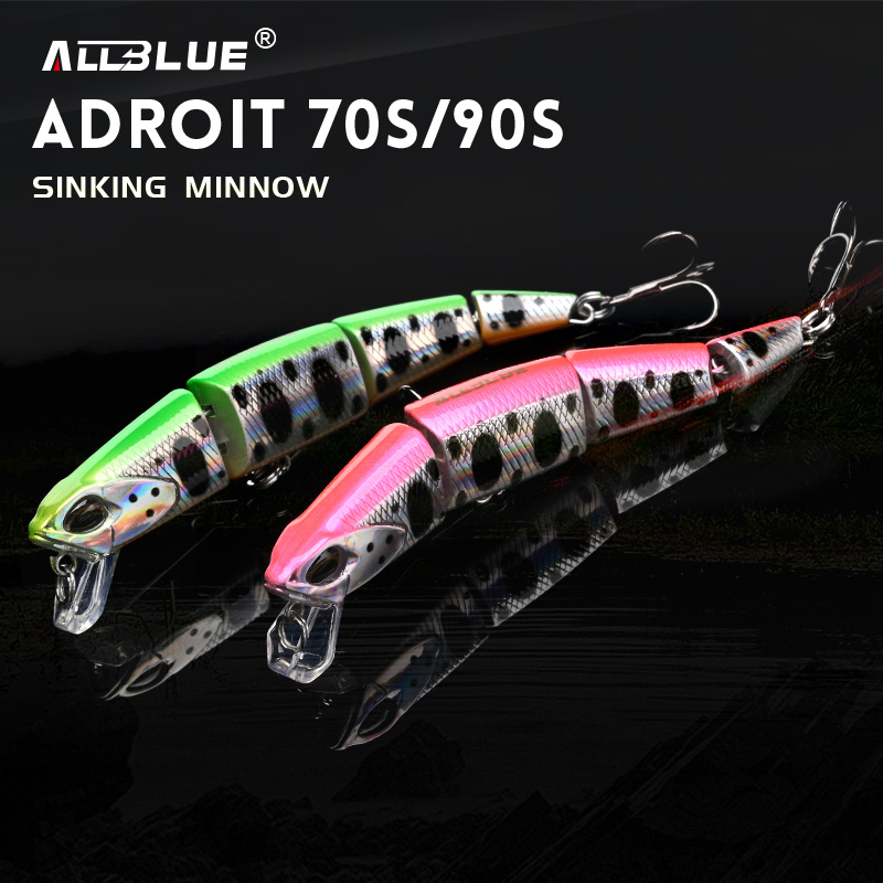 ALLBLUE Professional Jointed S - Fishing Lure Jerkbait review and price